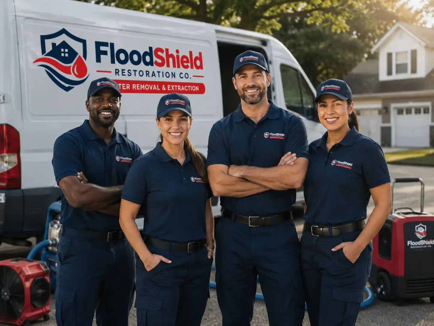 Flood Damage Restoration company in Exmore, VA